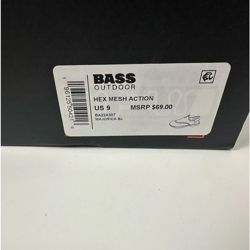 NWT BASS OUTDOOR/ Hex Mesh Action Hiking Shoe/Size 9 - Picture 14 of 14